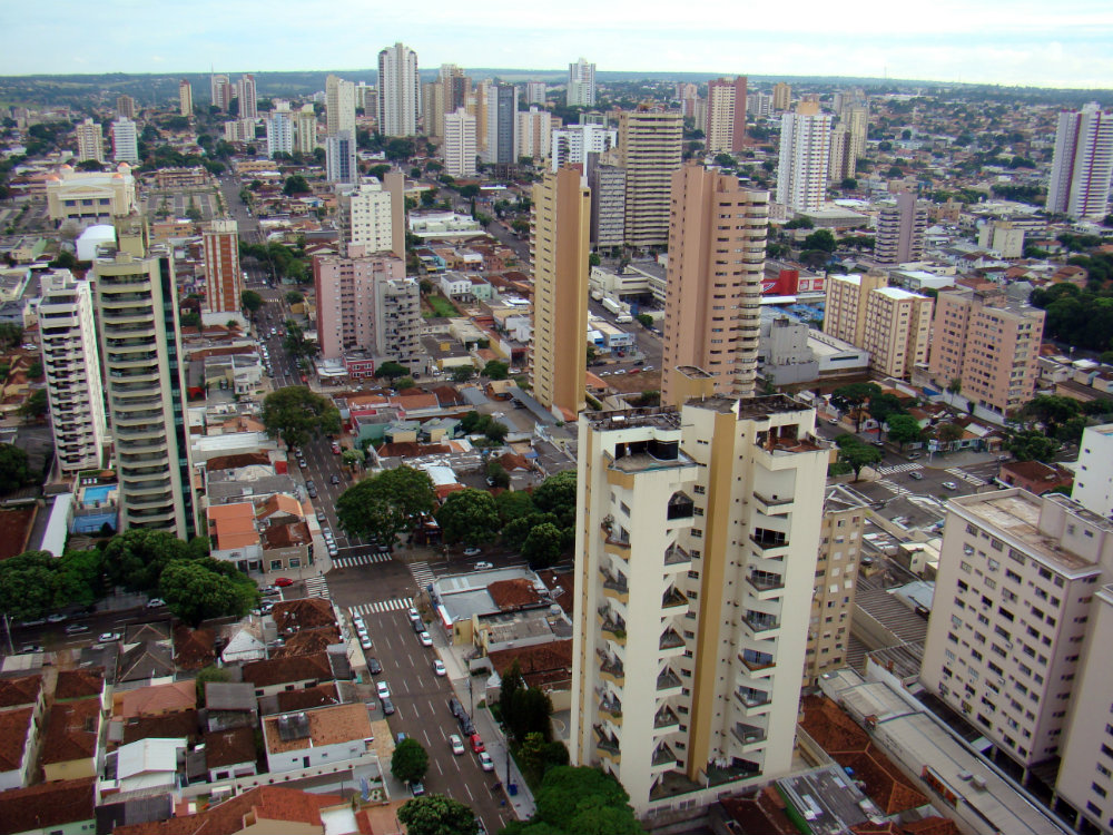 O guia de bairros de Campo Grande